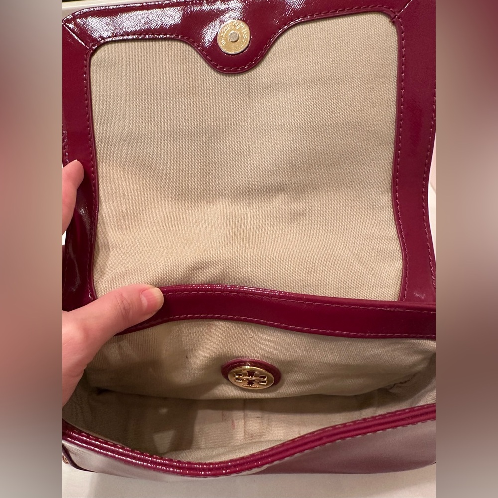 Tory Burch Robinson Handbag โ Raspberry Pink - Picture 6 of 8